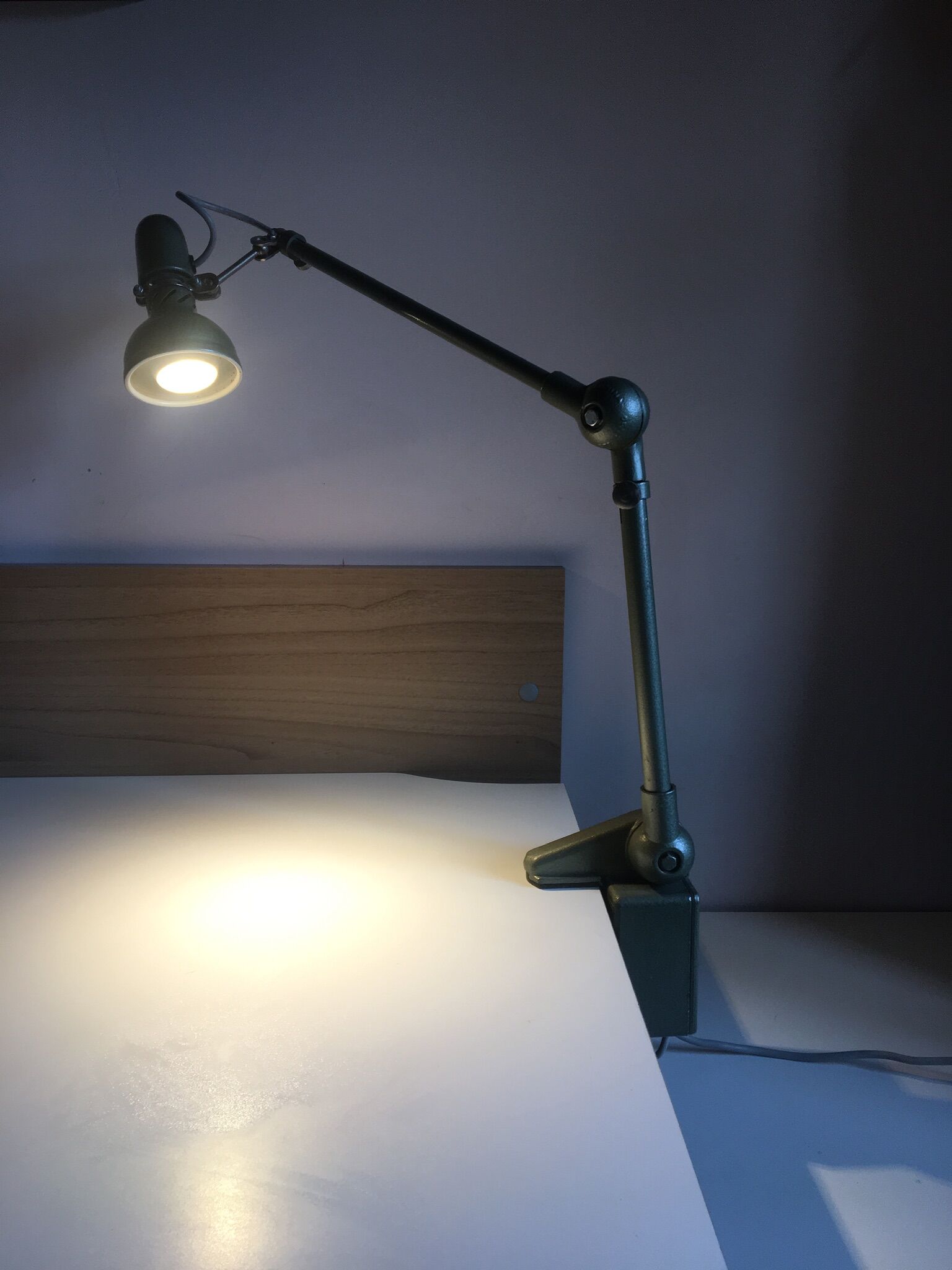 Lampe articulée d’atelier Lumina breveté années 1950/1960