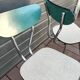 Pair of formica chairs