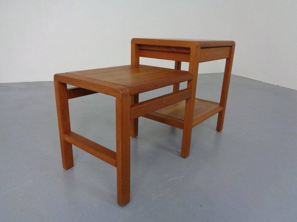 Teak Side Table with Drawer from Salling Stolefabrik Durup, 1970s