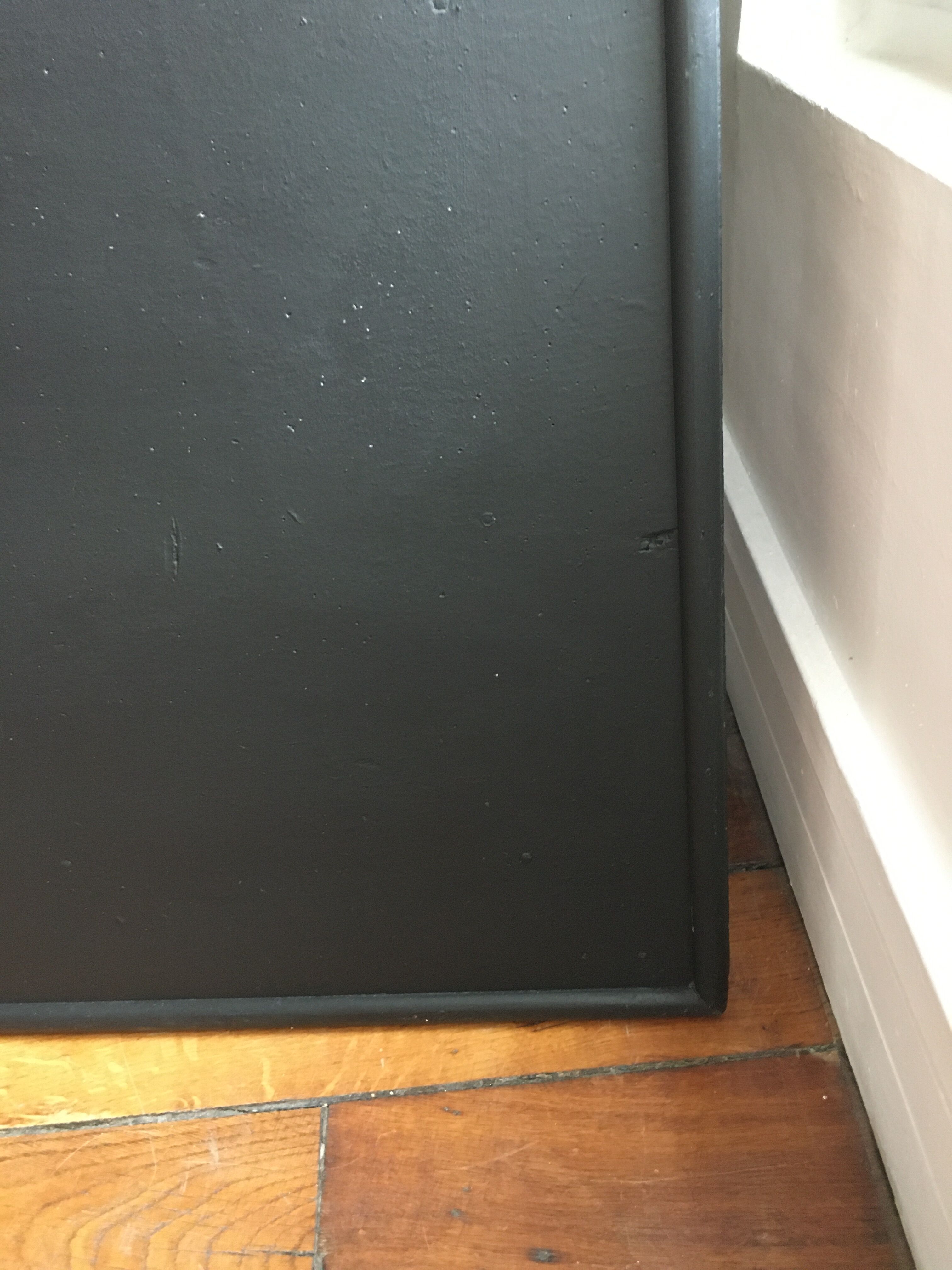Schoolboy table with vintage square chalk