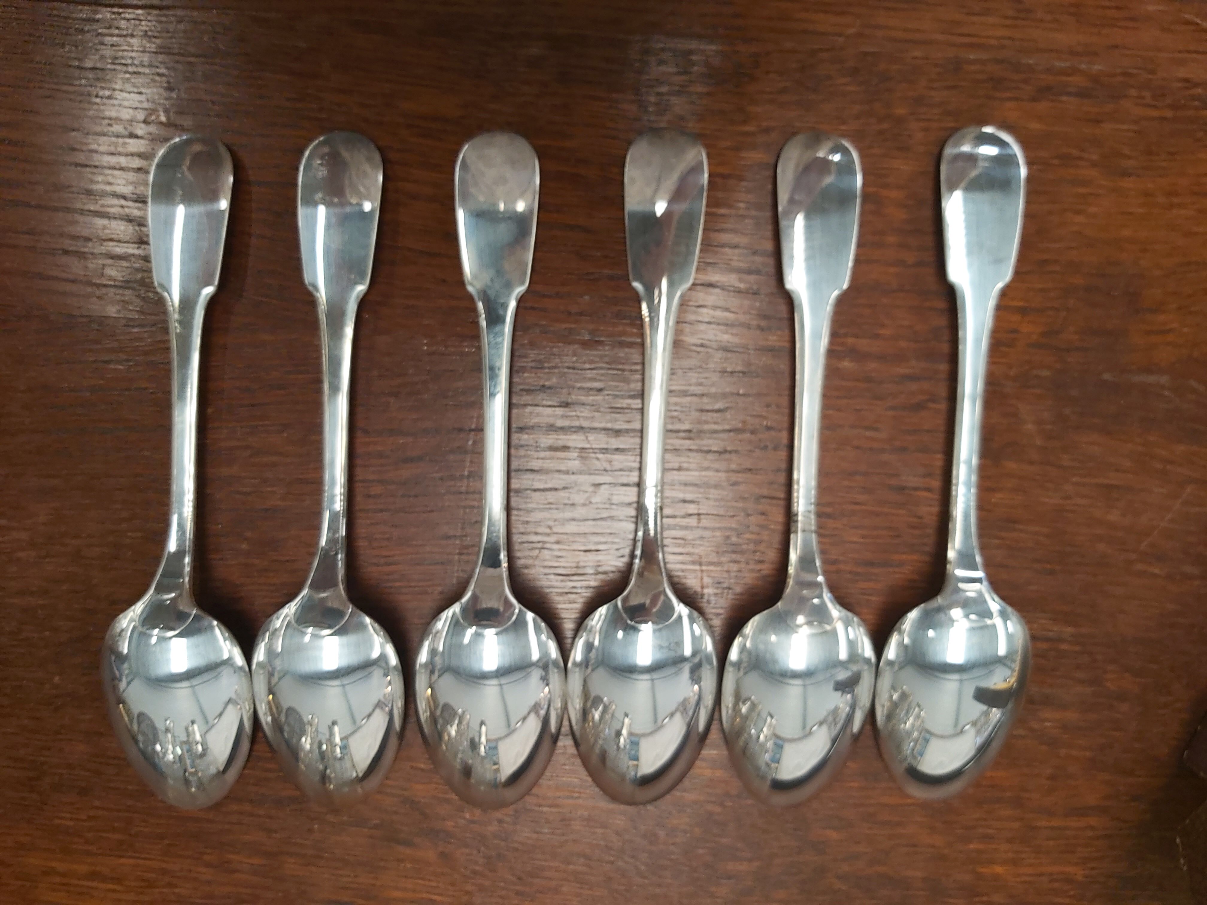 6 tablespoons Christofle silver metal