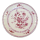 Porcelain compotier bernardaud limoges decoration pink flower / purple