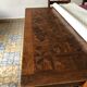 Vintage wooden dining room table