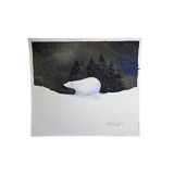 Olivier Dunrea Gouache It's Snowing Page 1, from 2000