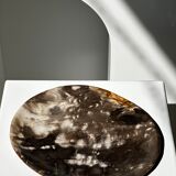 Dish in petrified wood