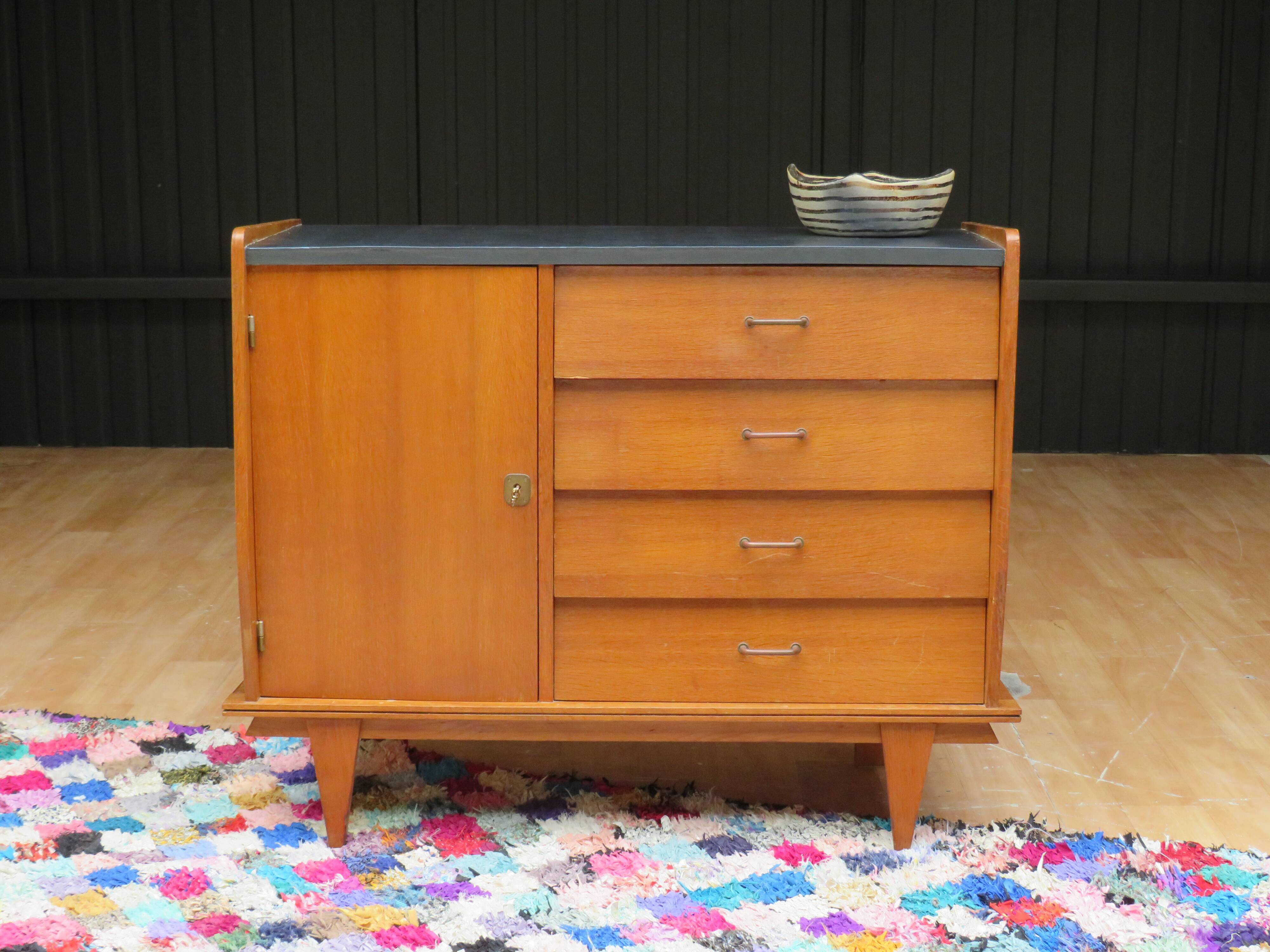 Vintage buffet enfilade 50s