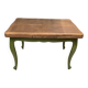 Wooden extension dining table