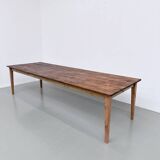 1950 pine farmhouse table 3m XL