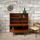 Secretary, 1960 Scandinavian high teak row