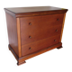 Elégante commode  en merisier – 3 tiroirs –Années 80
