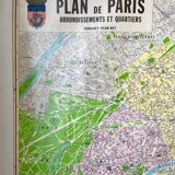 Map poster - Plan de Paris, 1981
