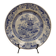 Japanese porcelain decoration plate Creil and Montereau Lebeuf Milliet