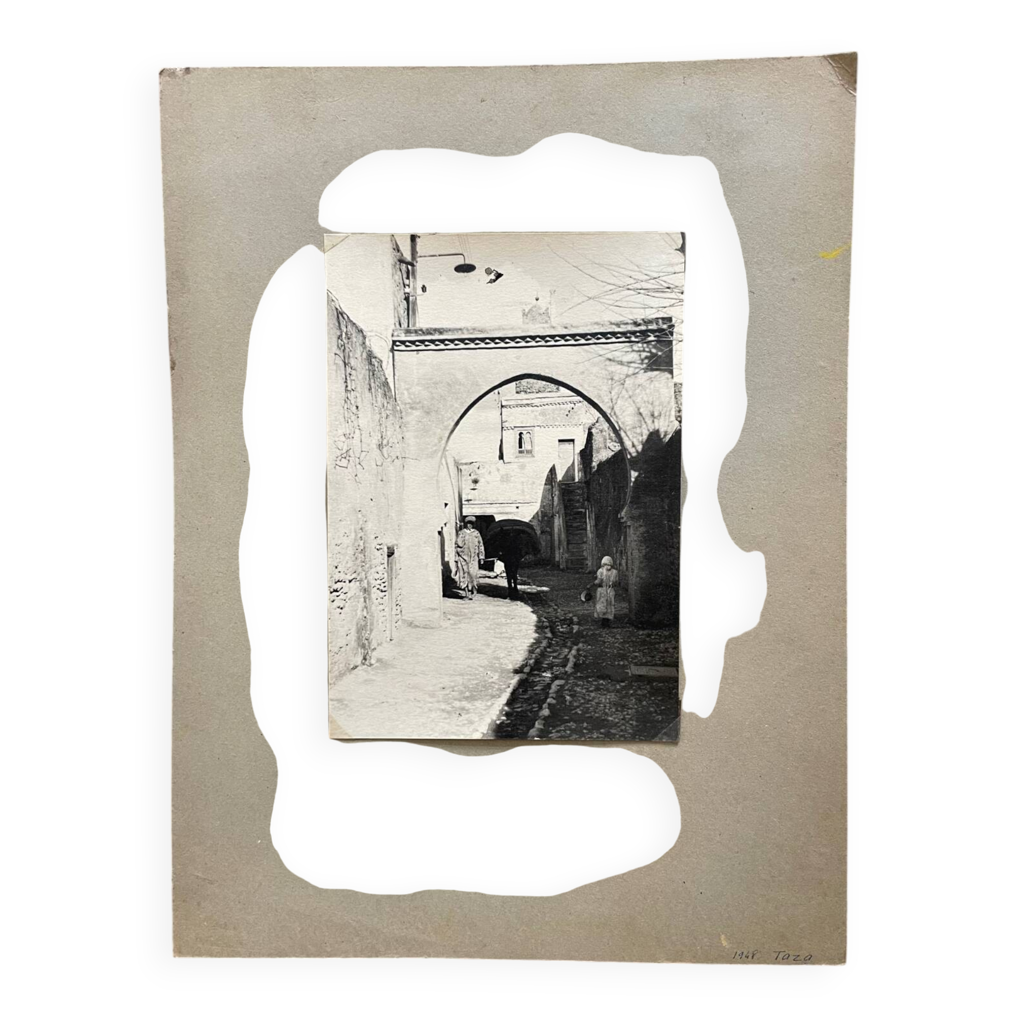 Old photograph from the Morocco collection, Taza 1948