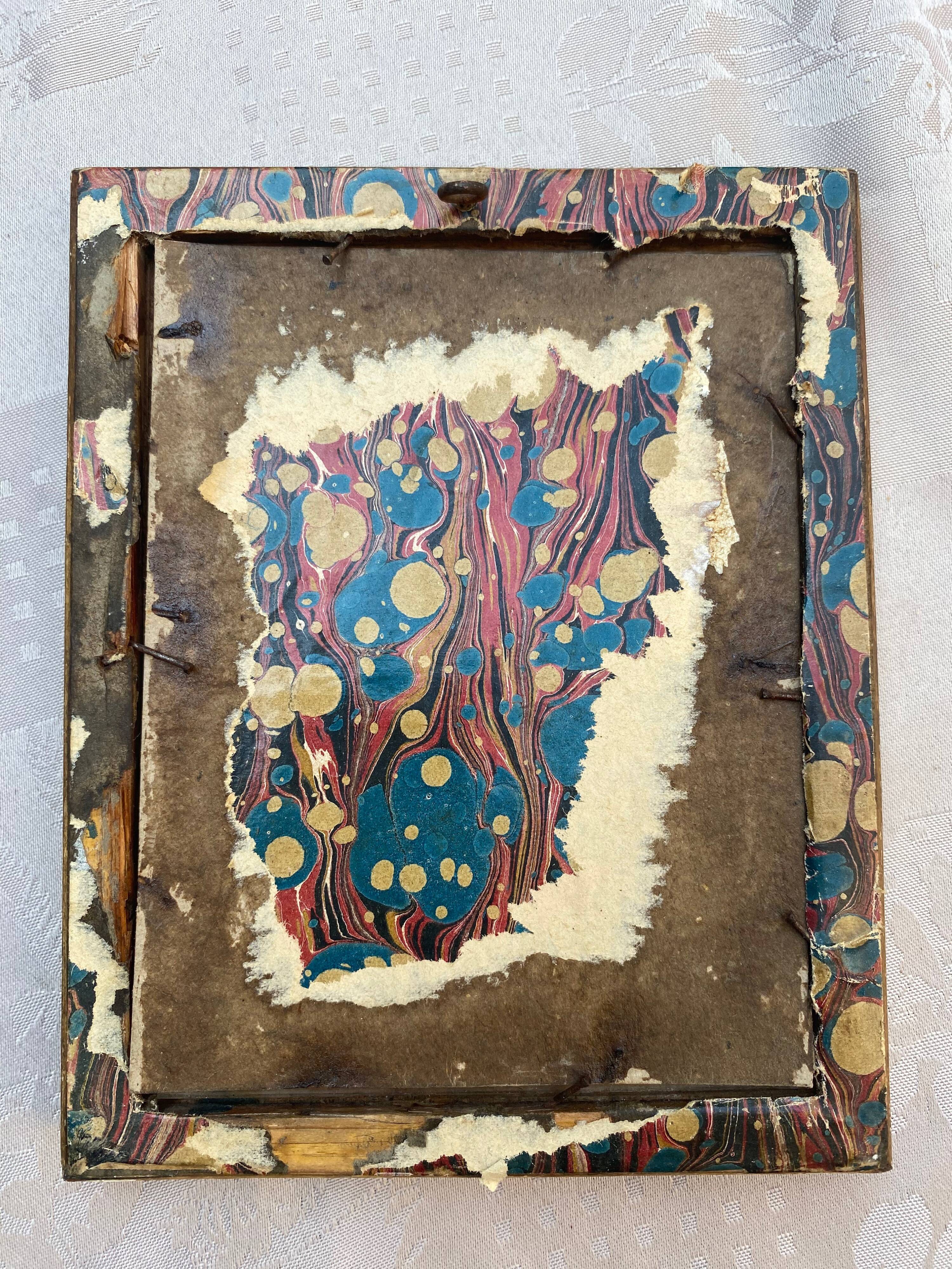Photo frame in gilded wood late nineteenth