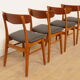 4 x dining chairs | Farstrup | Model 210 | Restored