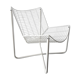 Fauteuil en métal chauffeuse Jarpen de Niels Gammelgaard
