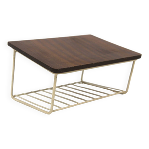 Tablette murale en acajou, - 1960