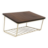 Mahogany wall shelf, Sweden, 1960