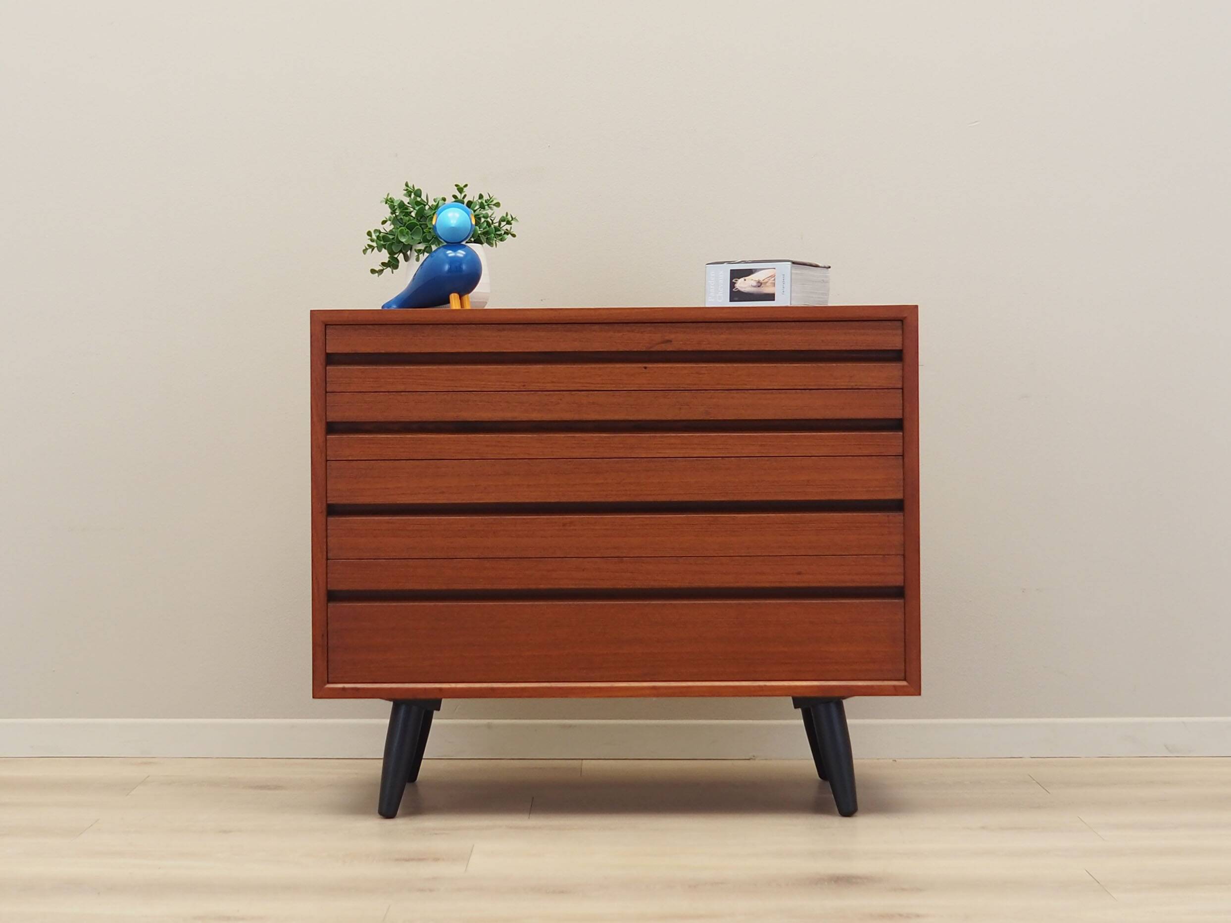 Teak chest of drawers, Danish design, 1970s, production: Denmark