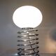 Spiral lamp Ingo Maurer late 60s, glass and chrome