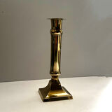 Antique, brass candlestick in the classicist style, Germany, early 20th century.