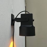 Danish vintage wall lamp Space Age model Lillebror by Bent Gantzel-Boysen for Louis Poulsen, 1970s.