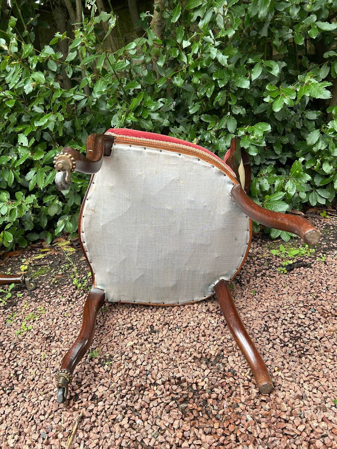 Napoleon III mahogany chair