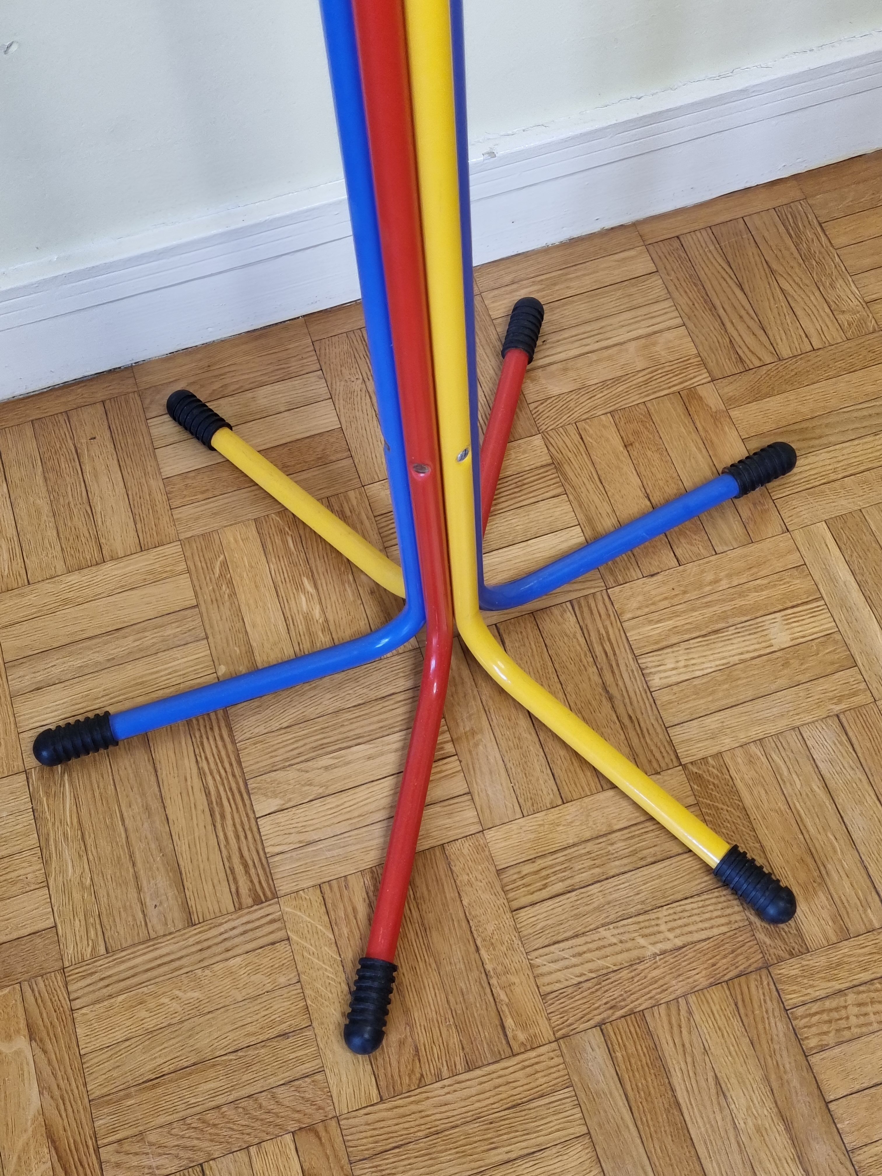 Colorful coat rack Tord Bjorklund 80s