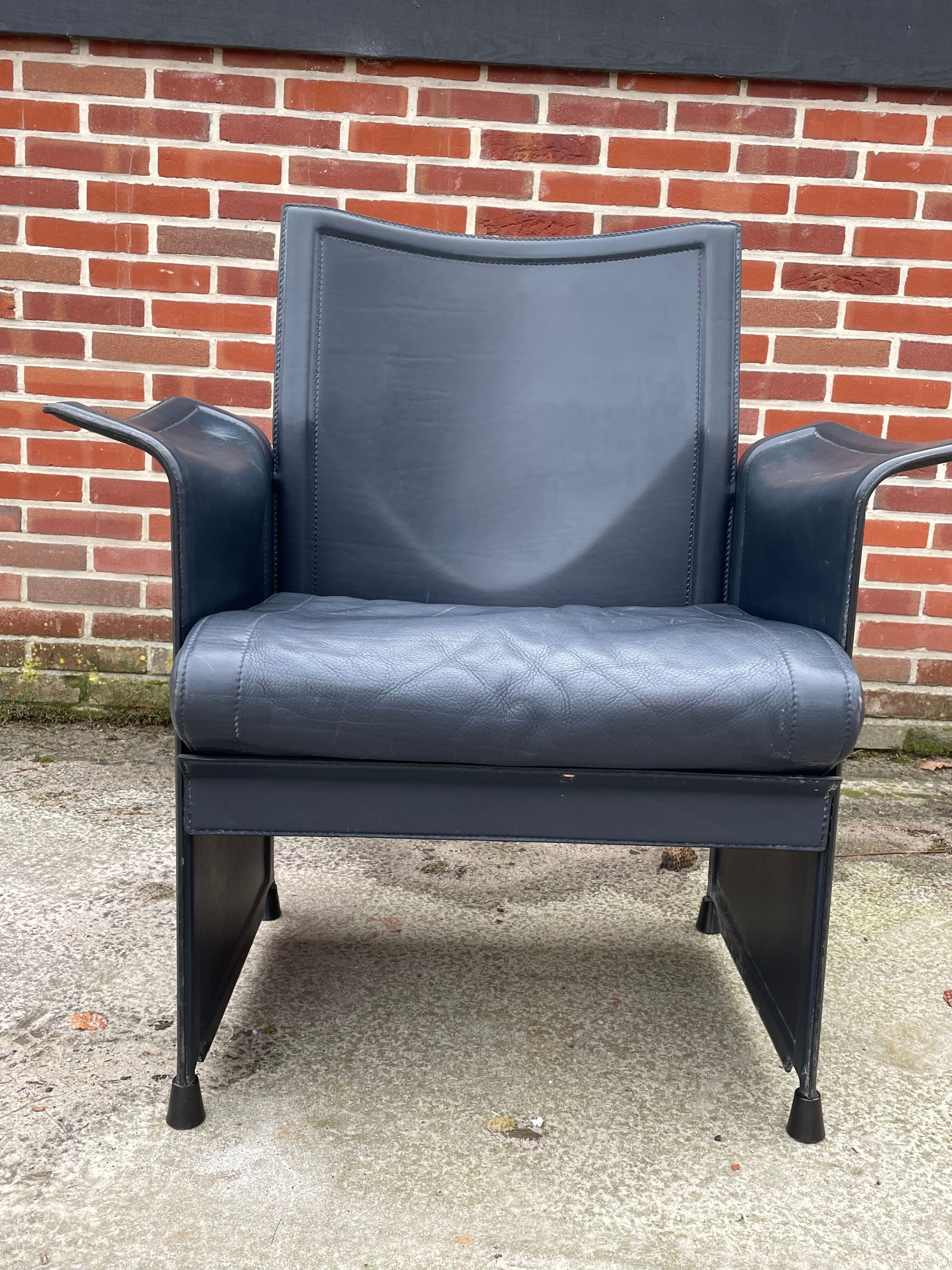 Vintage Tito Agnoli for Matteo Grassi dining chair Design