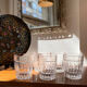 Lot de 5 verres à whisky Val Saint Lambert