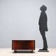 Square coffee table Arflex, vintage design by Marco Zanuso, 1960s.