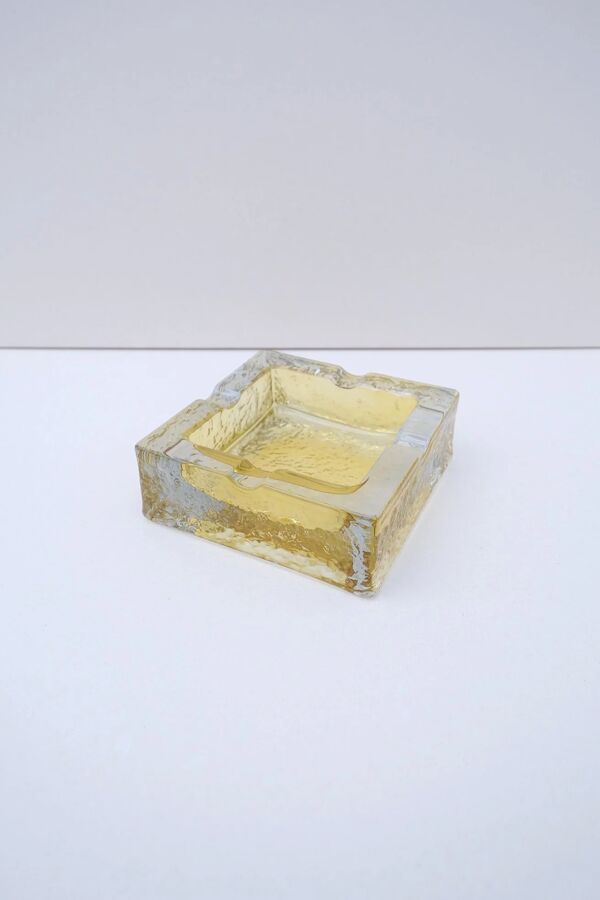 Vide poche en verre moulé, 1970