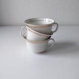 Large Limoges porcelain cups