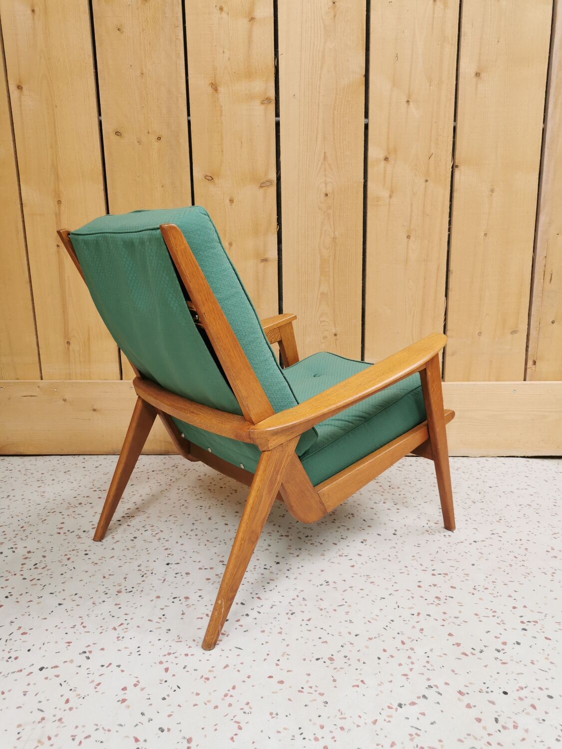 Oak armchair