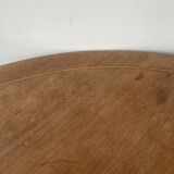 Old round side table