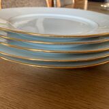 White Limoges plates