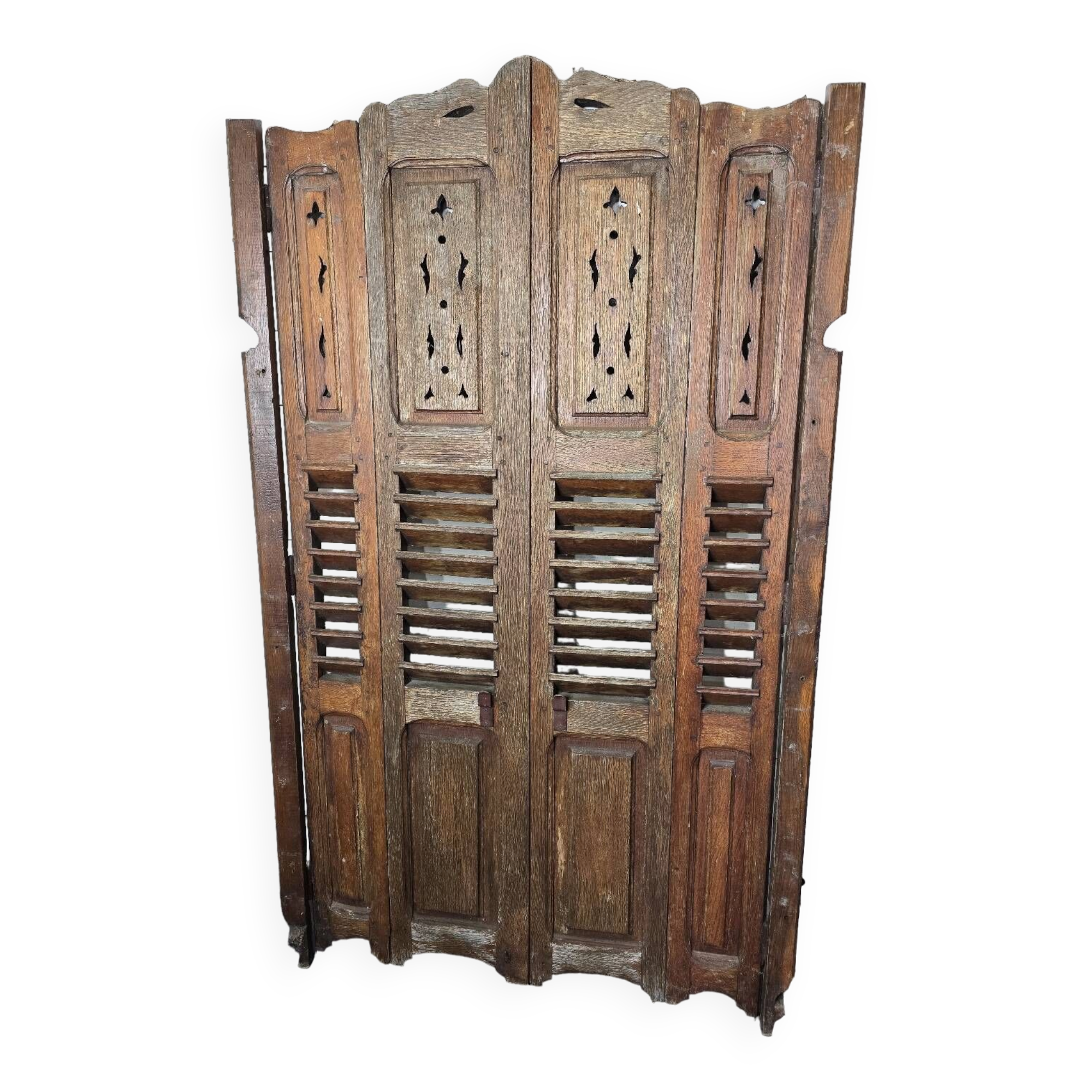 Volets en chêne