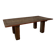 Table basse plateau porte indienne en bois teck