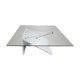 Postmodern italian marble coffee table, 1980s