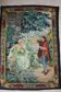 Antique French Aubusson Tapestry with Romantic Scene