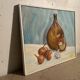 Still life with garlic and onions