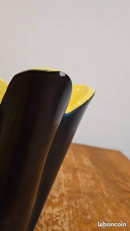 Luxury vase - signed Elchinger 1950