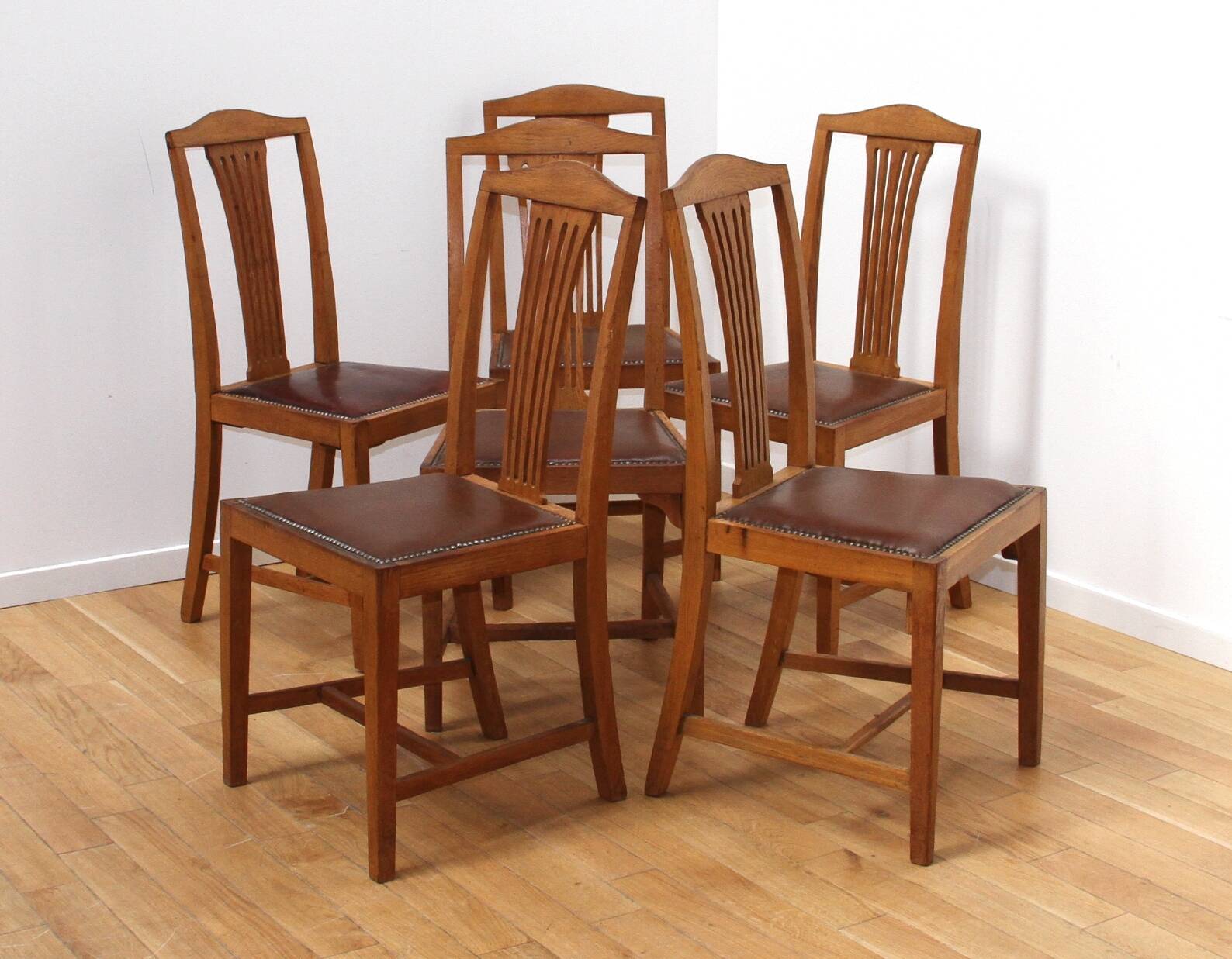 Set of 6 Chippendale Dining Chairs