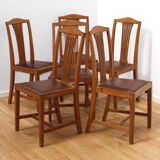 Set of 6 Chippendale Dining Chairs