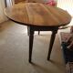 Table ancienne pliante en bois