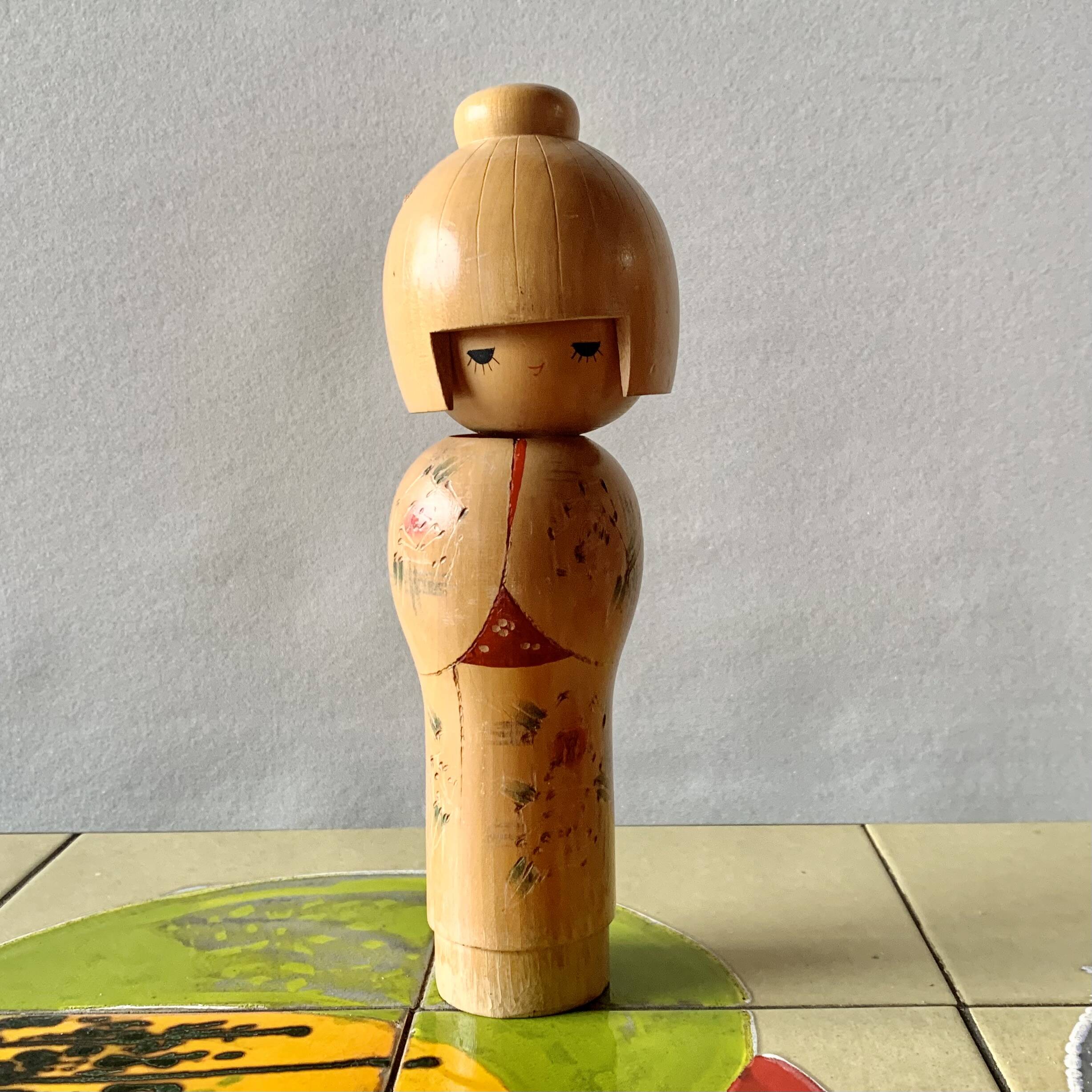Vintage Japanese Kokeshi doll