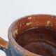 Old toupine, glazed terracotta pottery, haute Pyrenees