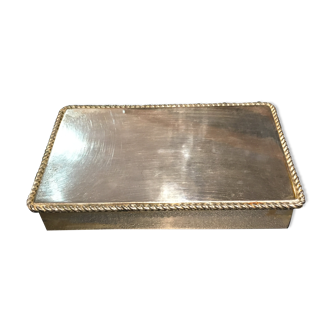 Silver metal box
