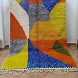 Colorful Berber rug size 150 x 250 cm