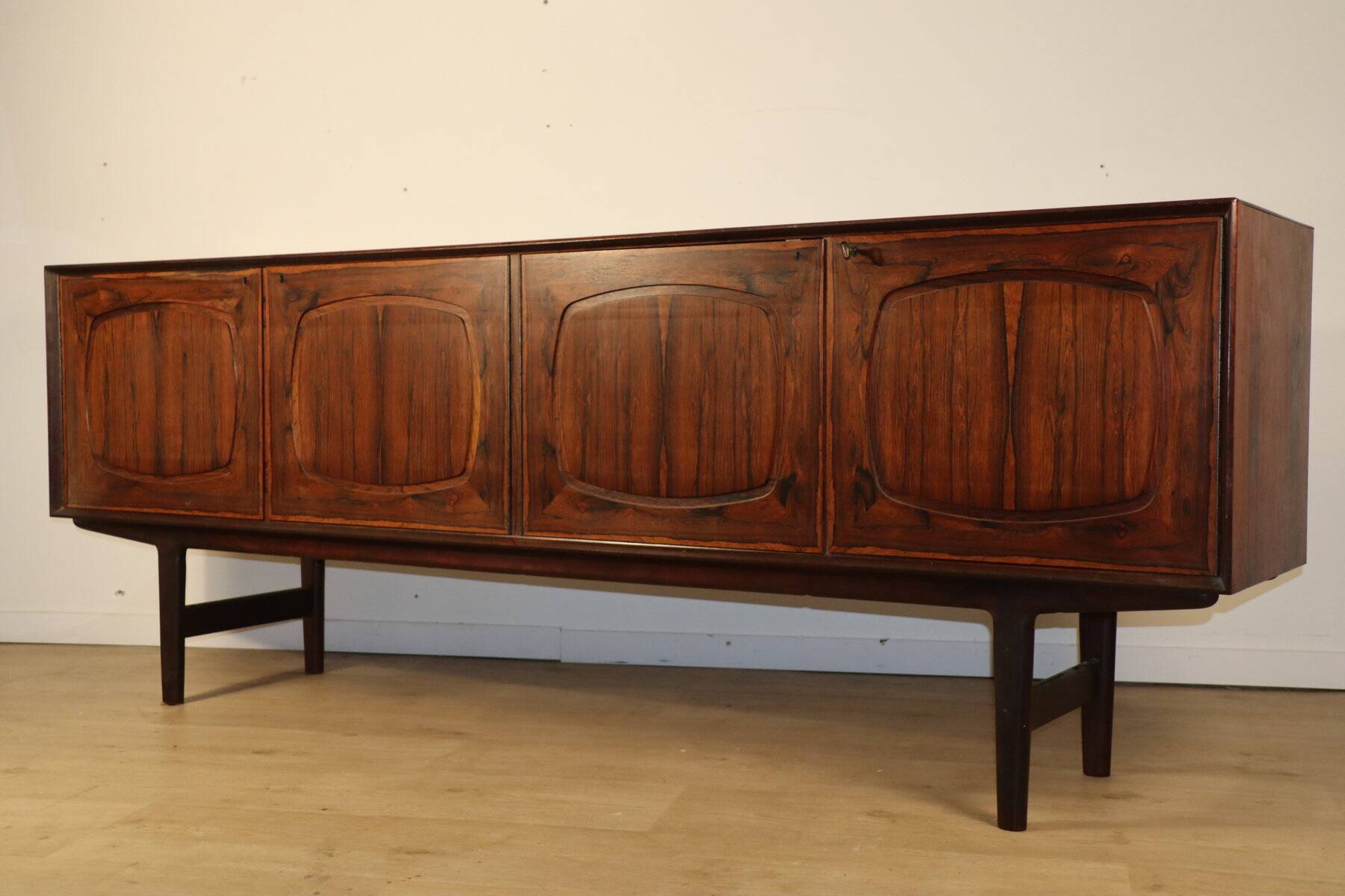 Scandinavian enfilade in rosewood by Fredrik Kayser, 1960